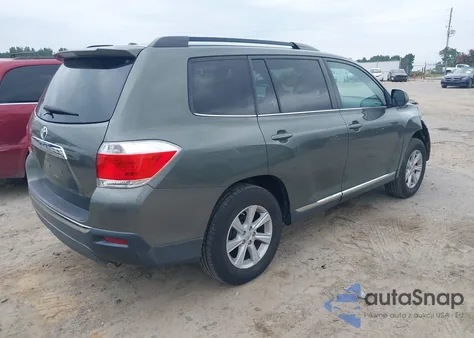 2012 Toyota Highlander Base V6 из США, поврежденный, VIN 5TDZK3EH6CS079127